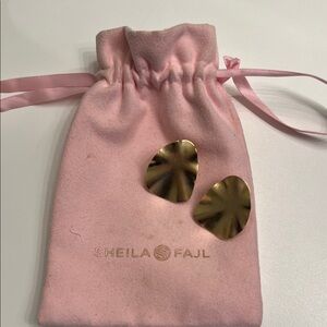 Sheila Fajl Gold Earrings